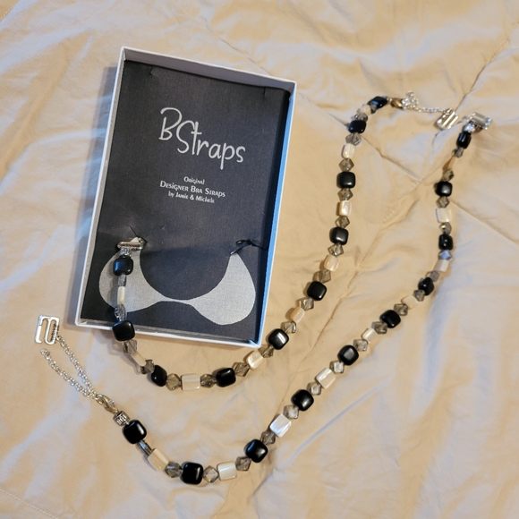 B straps women's jewel adjustable bra strap - Picture 3 of 9